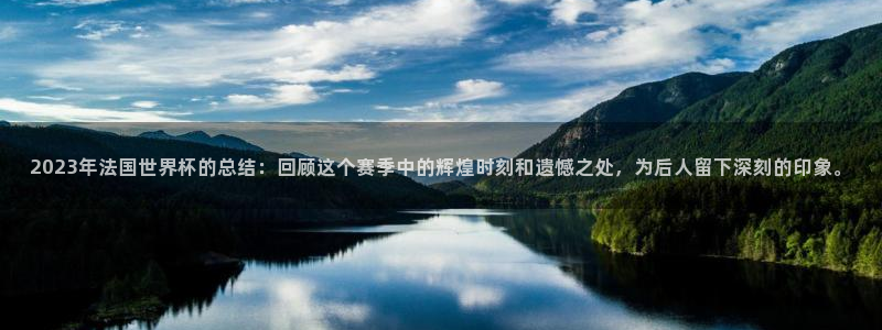 2006世界杯:2023年法国世界杯的总结:回顾这个赛季中的辉煌时刻和遗憾之处,为后人留下深刻的印象。